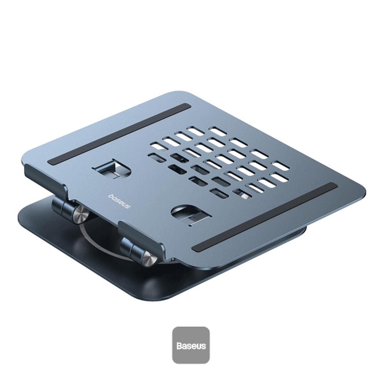 پایه نگهدارنده و خنککننده لپ تاپ تاشوی فلزی بیسوس BS-HP017