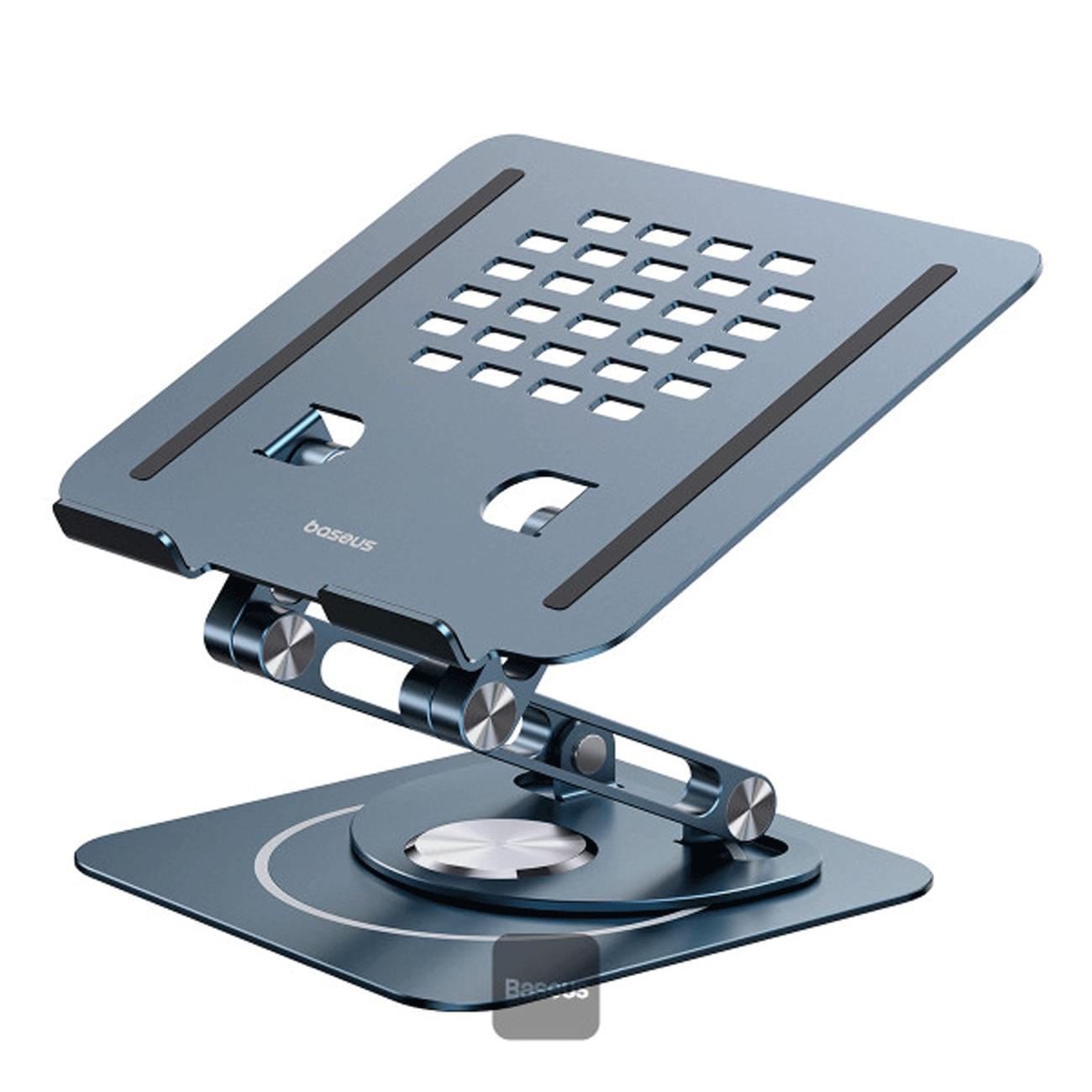 پایه نگهدارنده و خنککننده لپ تاپ تاشوی فلزی بیسوس BS-HP017
