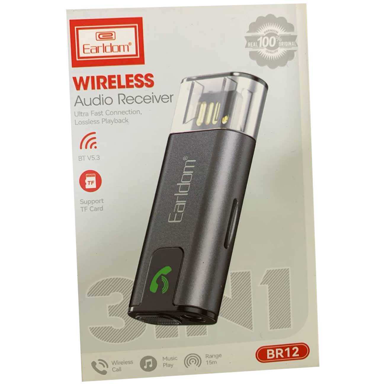 گیرنده بلوتوثی ضبط ماشین ارلدام ET-BR12