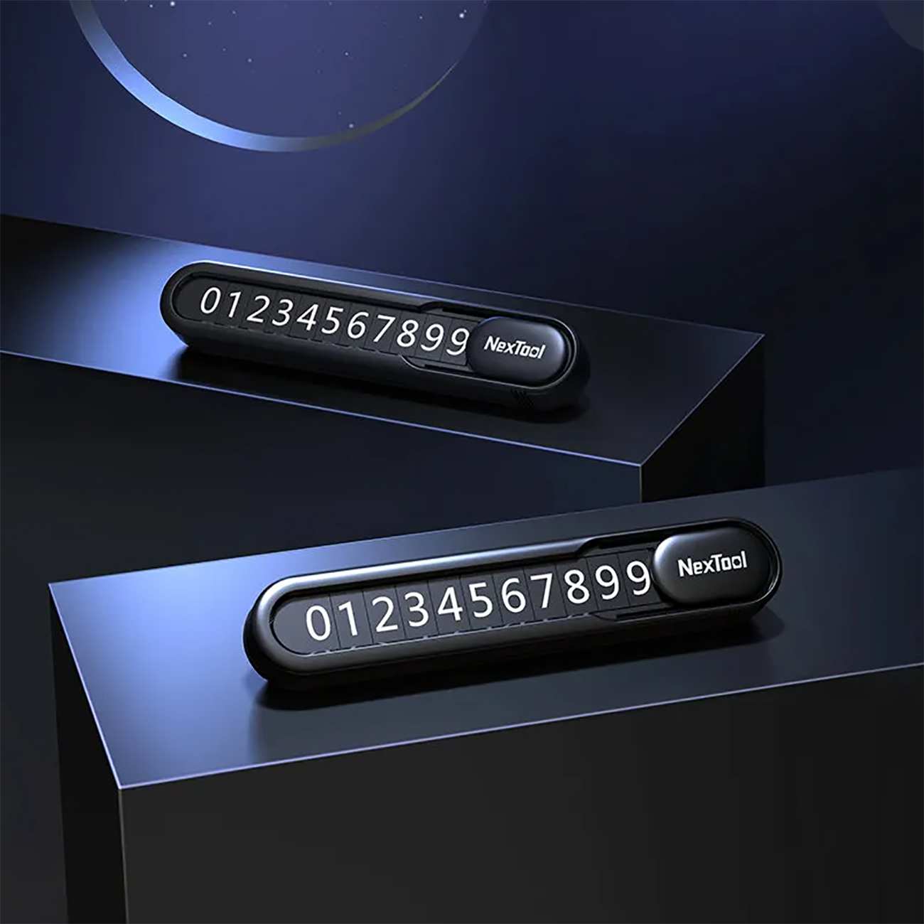 دستگاه اعلام شماره تلفن پارک موقت خودرو چندکاره نکستول شیائومی NE20140