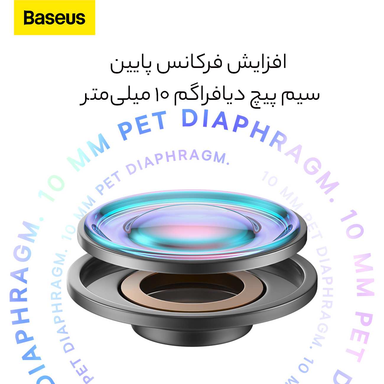 هندزفری گردنی بلوتوثی بیسوس NGPB010001 Bowie P1X