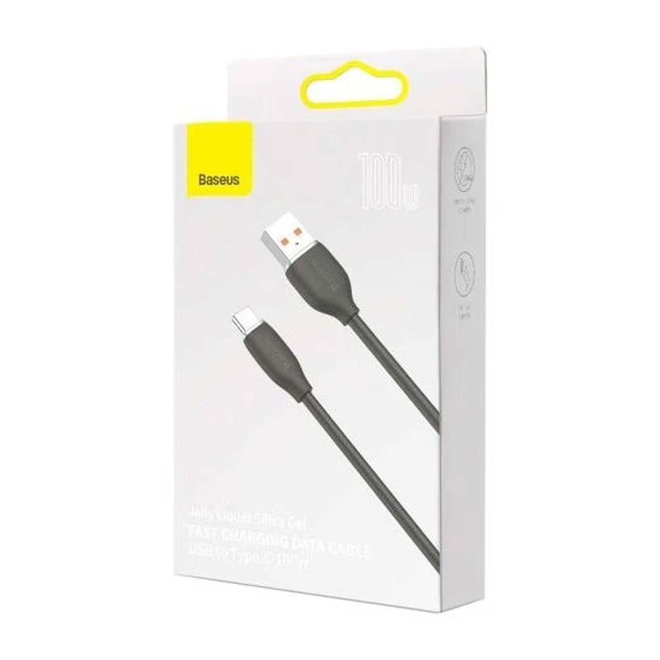 کابل سوپر فست شارژ یو اس بی به تایپ سی 100 وات 1.2 متری بیسوس CAGD010001