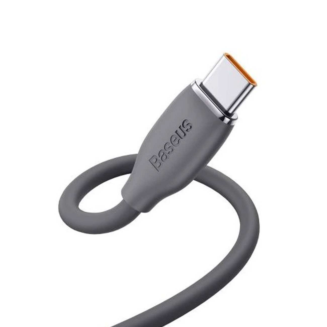 کابل سوپر فست شارژ یو اس بی به تایپ سی 100 وات 1.2 متری بیسوس CAGD010001