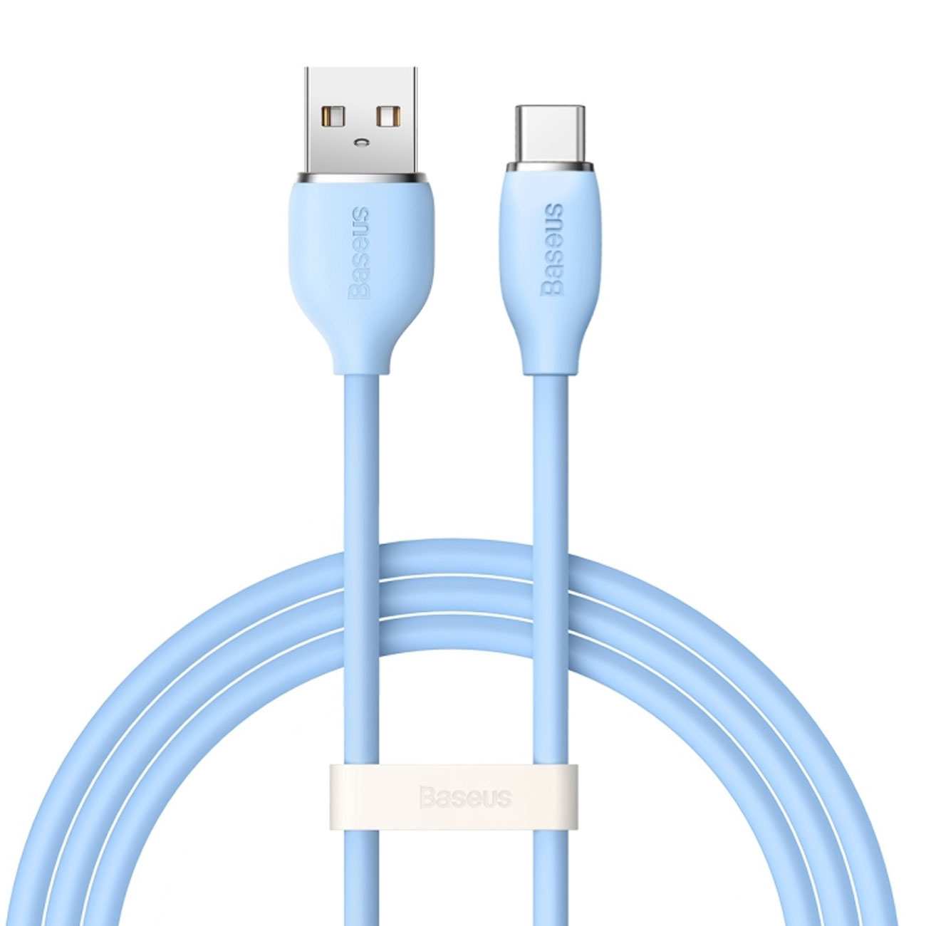 کابل سوپر فست شارژ یواس بی به تایپ سی 100 وات 2 متری بیسوس CAGD010101