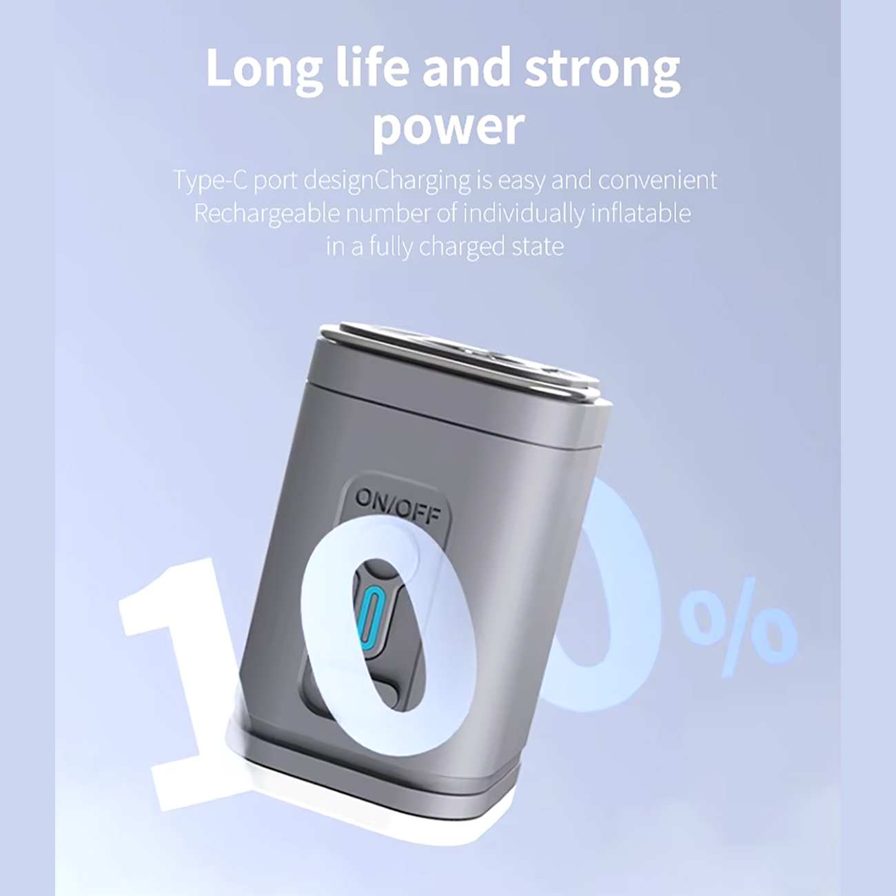 پمپ هوای کوچک و چراغ کمپینگ 66001