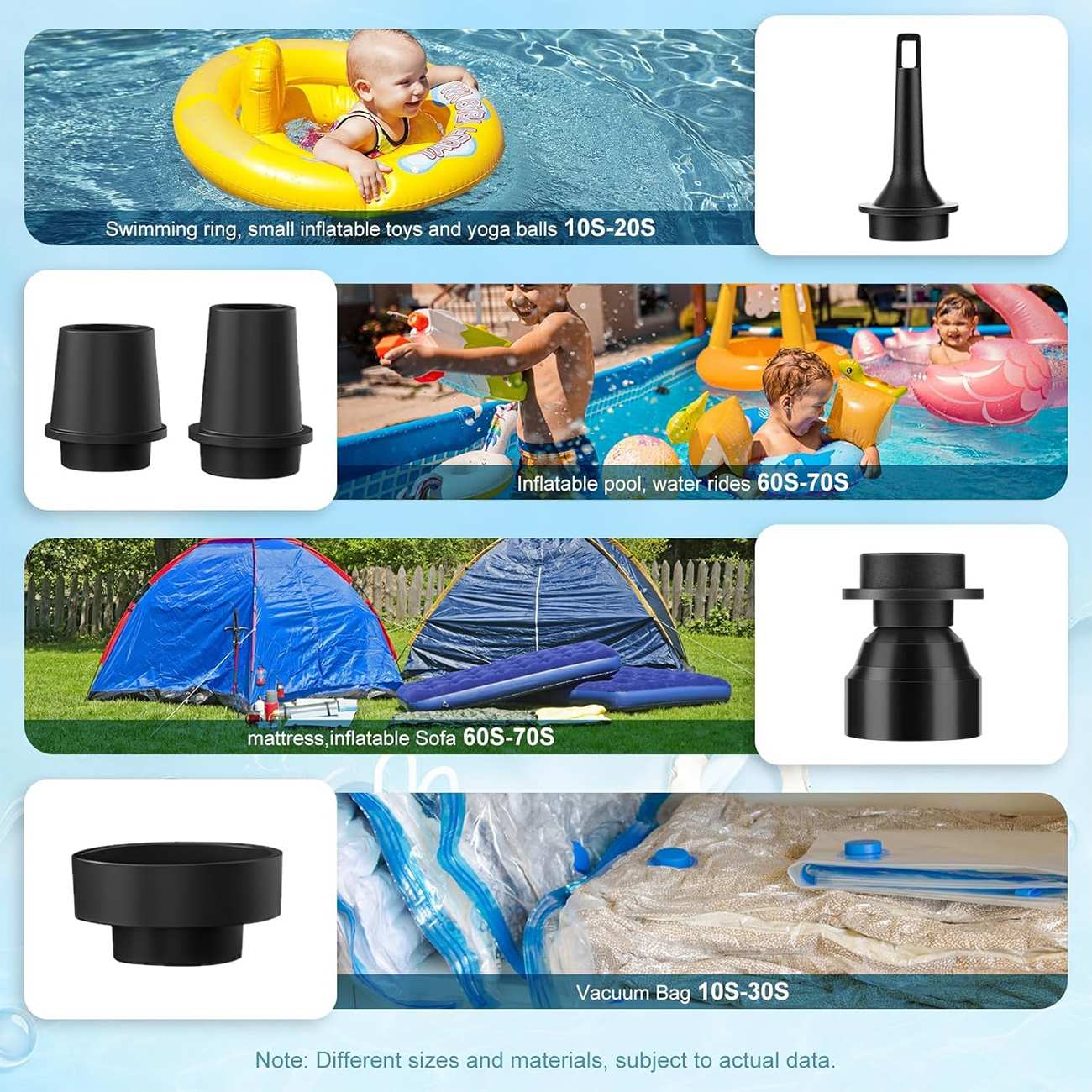 پمپ هوای کوچک و چراغ کمپینگ 66001