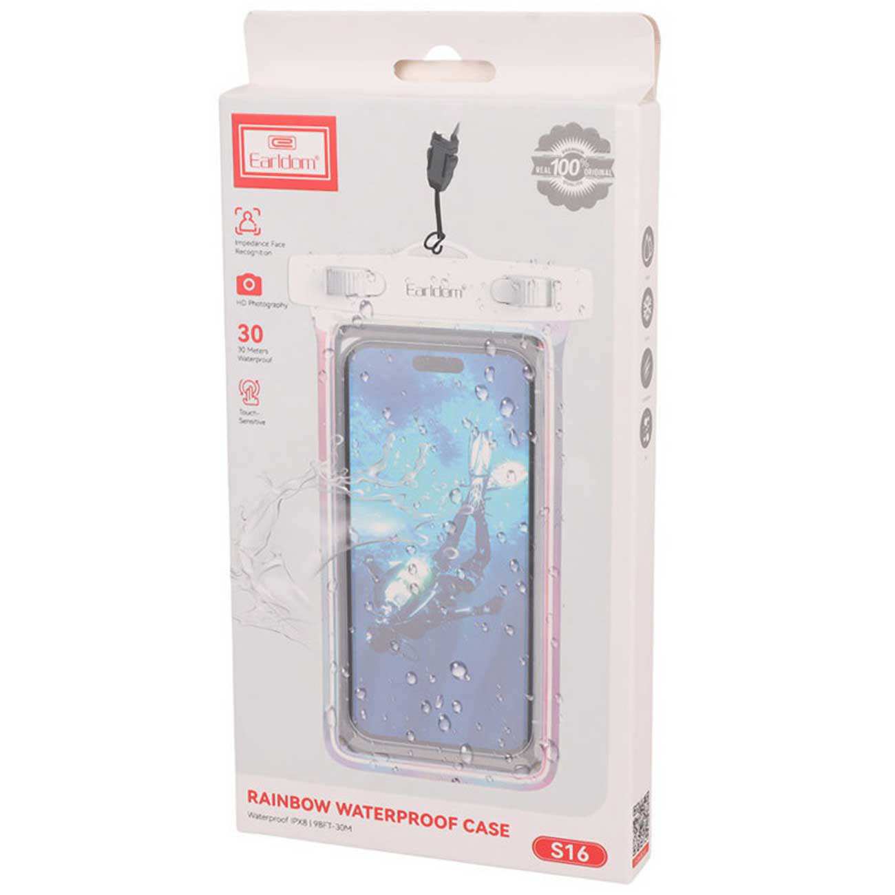 کیف ضدآب گوشی موبایل تا 6.5 اینچ ارلدام ET-S16