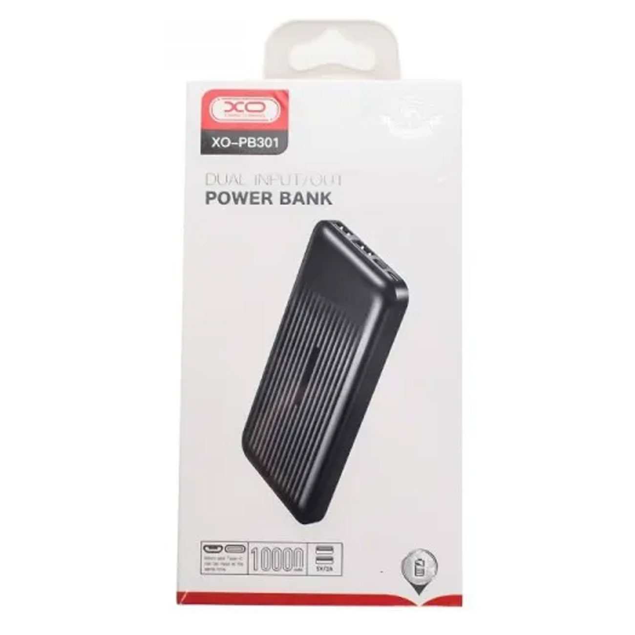 پاوربانک شارژ سریع یو اس بی 10000 ایکس او PB301