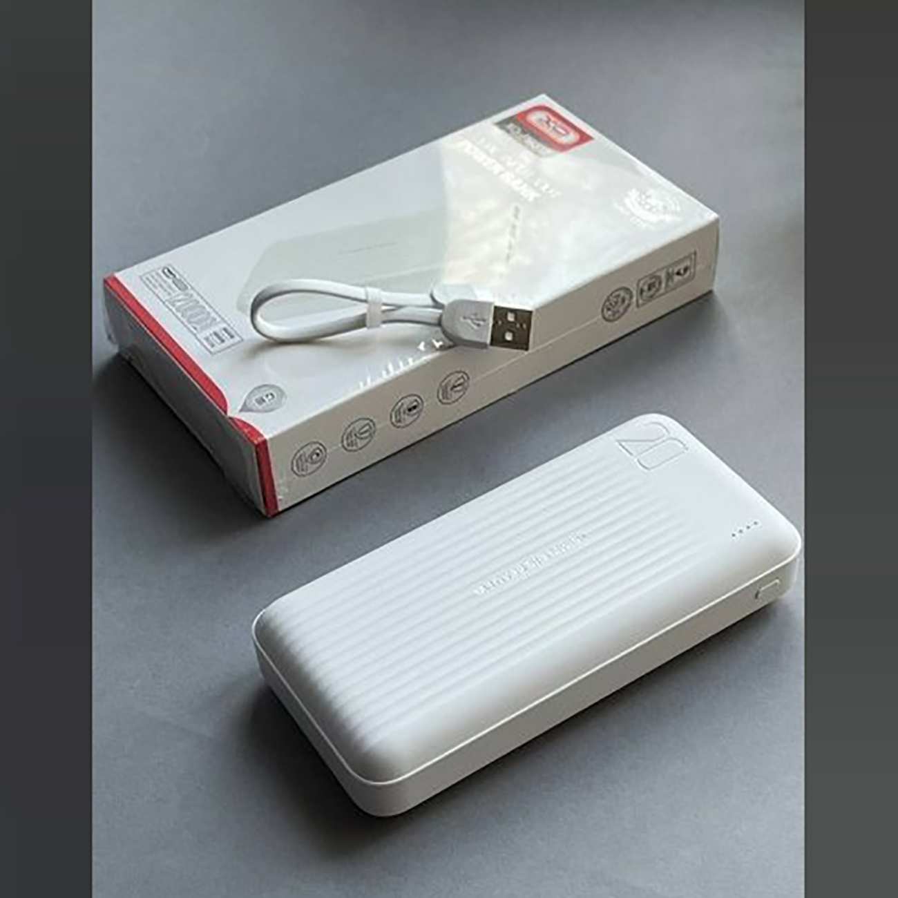 پاوربانک تایپ سی و یو اس بی 20000 ایکس او PB302