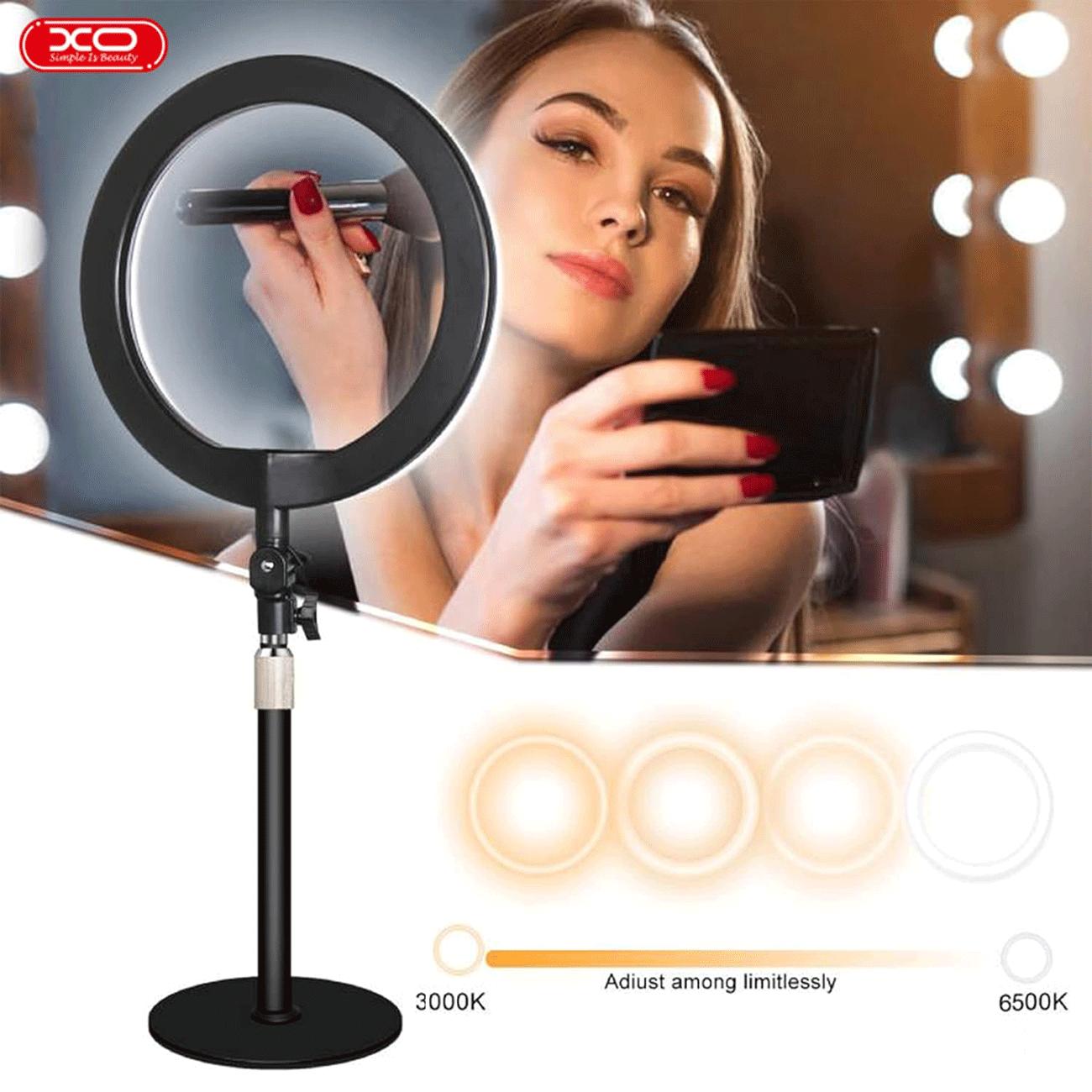 رینگ لایت 10 اینچی و هولدر گوشی موبایل ایکس او L03