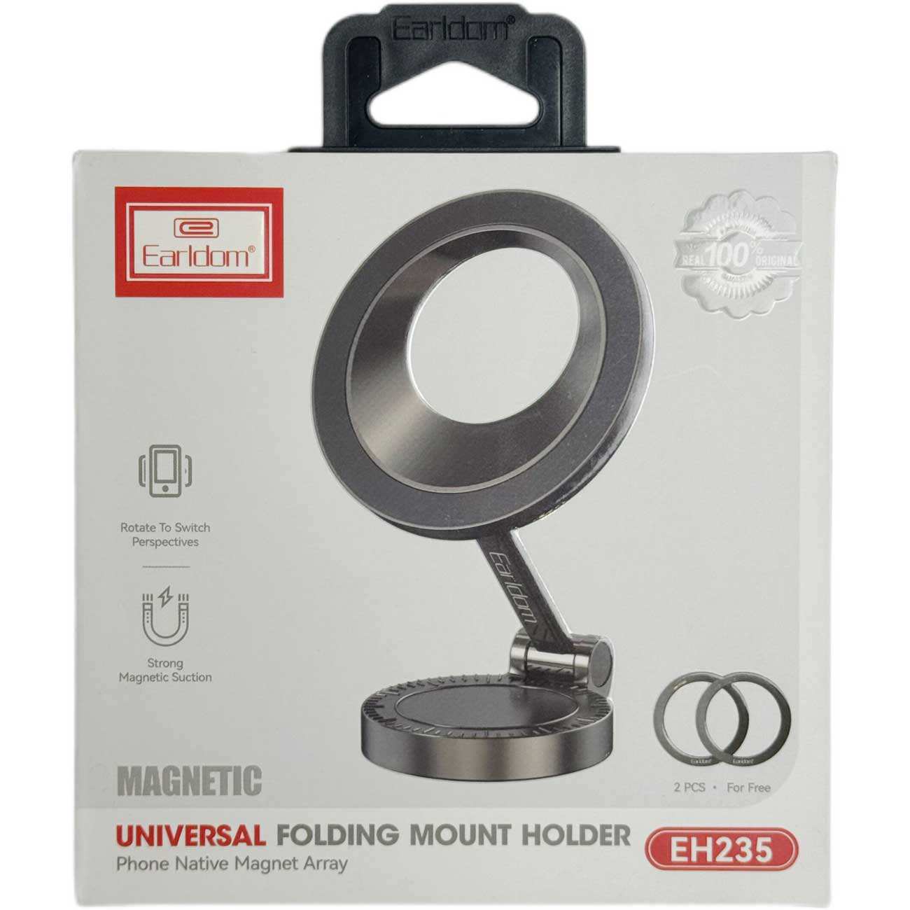 هولدر گوشی موبایل مگنتی داخل خودرو چندمنظوره ارلدام ET-EH235