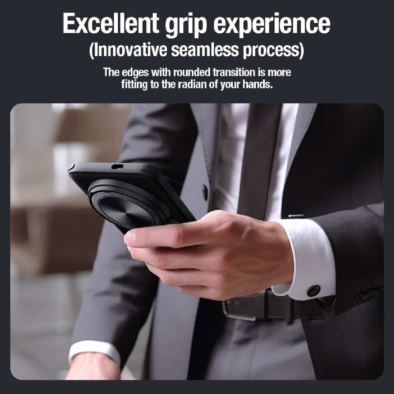 قاب محافظ شیائومی 14 اولترا نیلکین Camshield Prop Leather