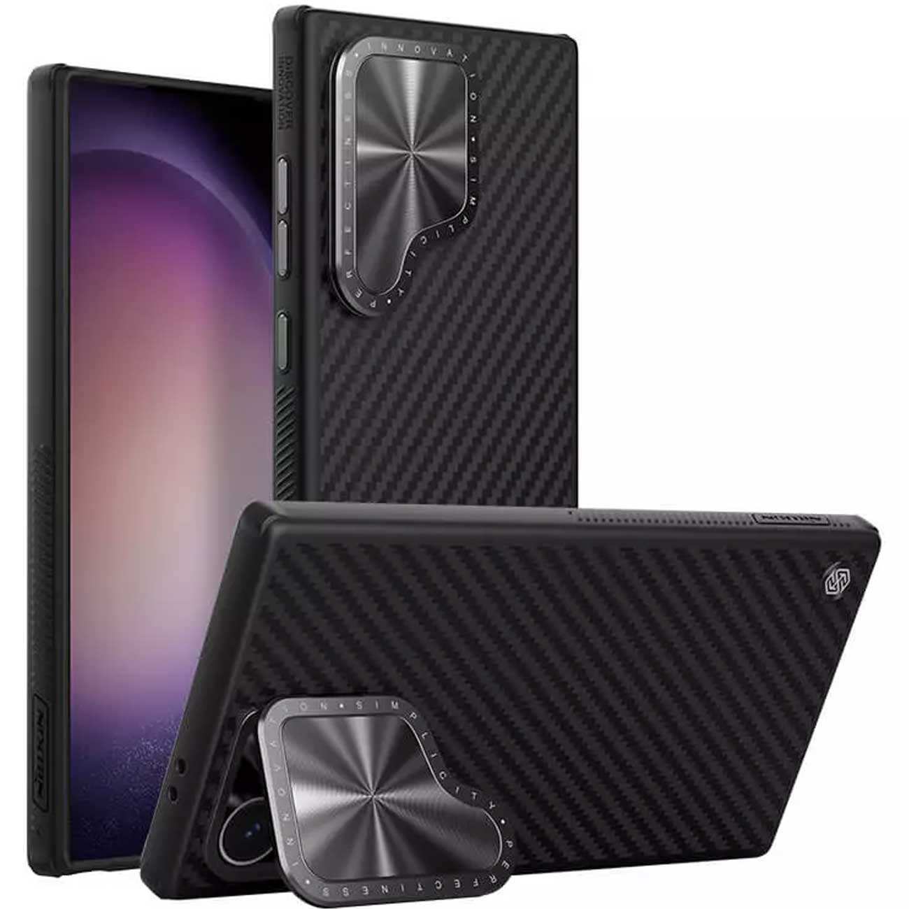 قاب محافظ گوشی سامسونگ گلکسی اس 24 اولترا نیلکین CarboProp Aramid