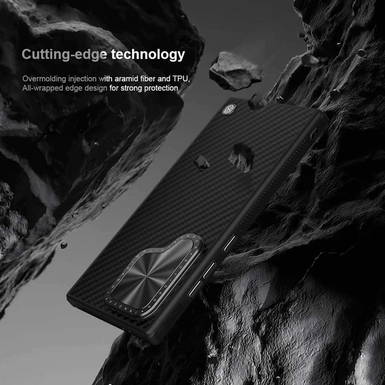 قاب محافظ گوشی سامسونگ گلکسی اس 24 اولترا نیلکین CarboProp Aramid