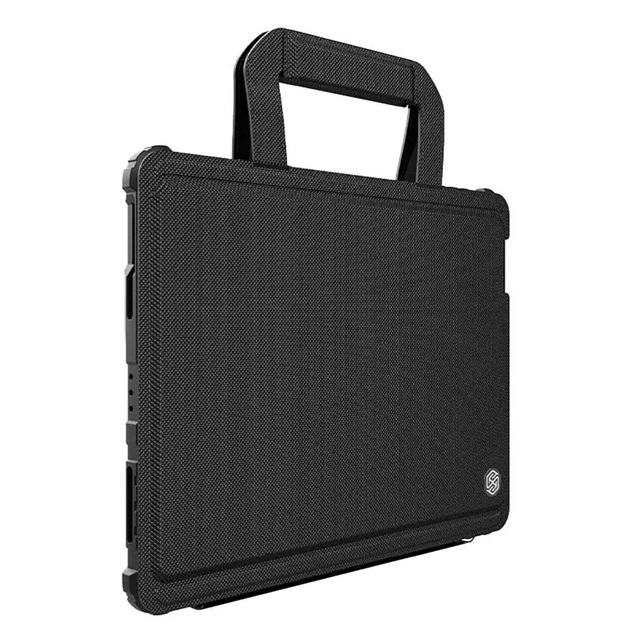 قاب کیبورددار طرح کیف آیپد ایر 11 (2024) و آیپد ایر (2022) ، آیپد ایر 5، آیپد ایر 10.9 اینچ (2020)، آیپد ایر 4، آیپد پرو 11(2020، 2021، 2022) نیلکین Bumper Go Keyboard