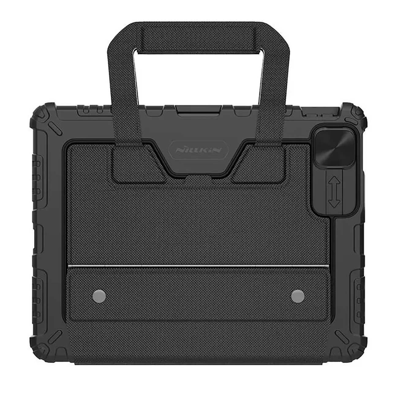 قاب کیبورددار طرح کیف آیپد ایر 11 (2024) و آیپد ایر (2022) ، آیپد ایر 5، آیپد ایر 10.9 اینچ (2020)، آیپد ایر 4، آیپد پرو 11(2020، 2021، 2022) نیلکین Bumper Go Keyboard