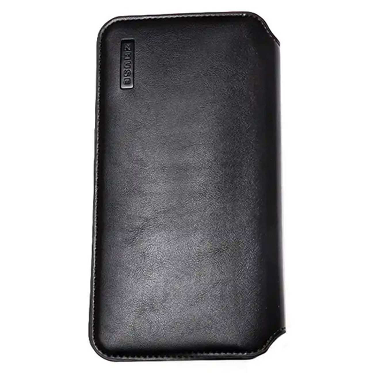 پاوربانک وایرلس 15 وات 10000 و کیف پول چرمی ژوس ZS-PB-037