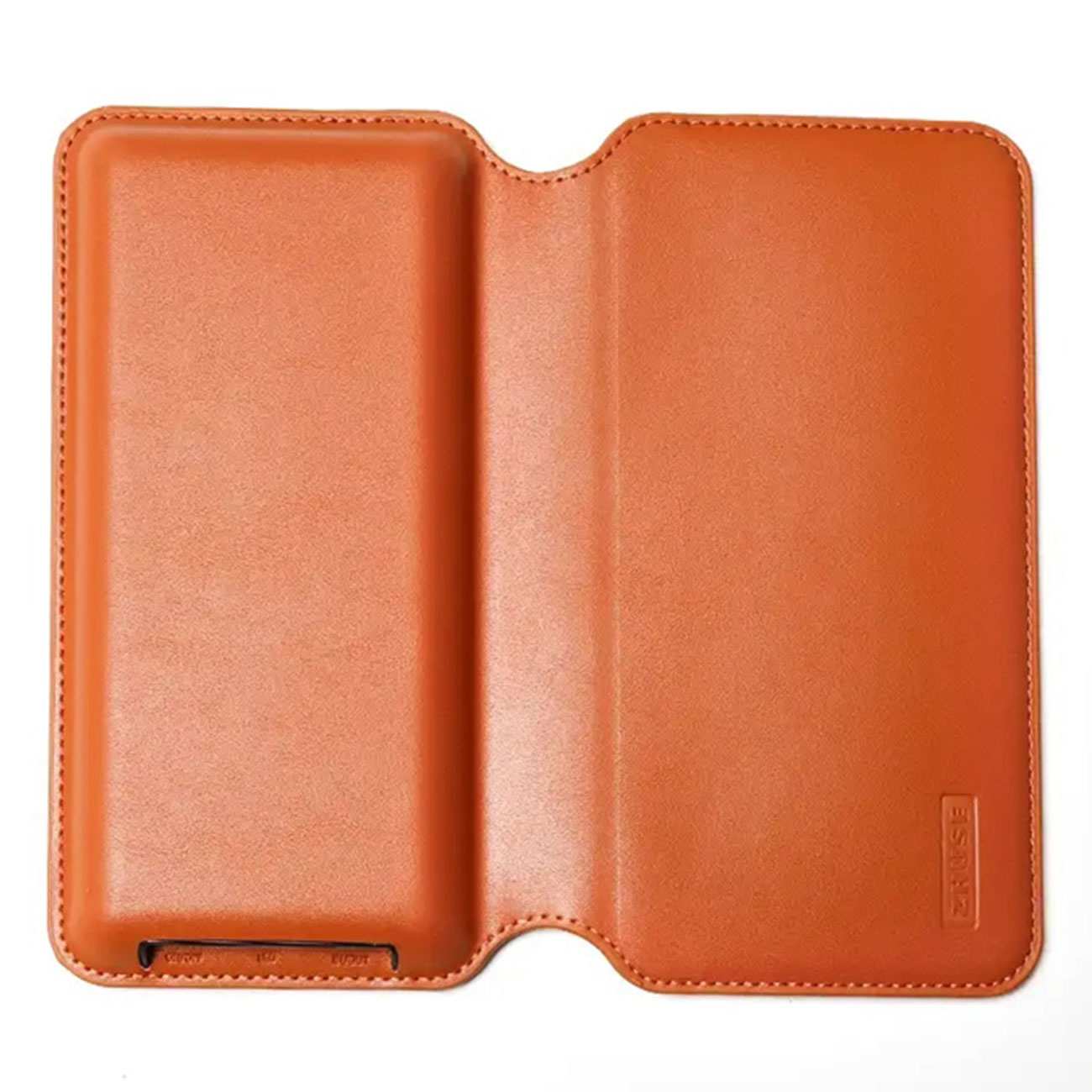 پاوربانک وایرلس 15 وات 10000 و کیف پول چرمی ژوس ZS-PB-037