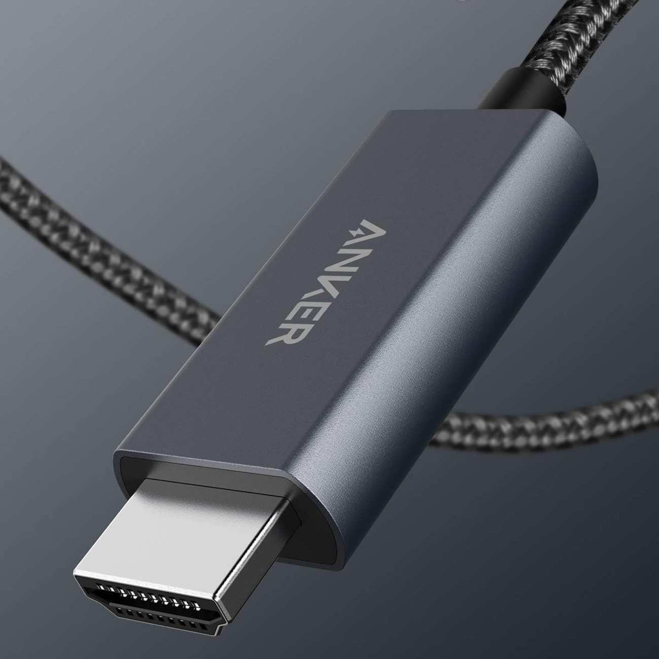 کابل تبدیل 180 سانتیمتری تایپ سی به اچ دی ام آی انکر A8730