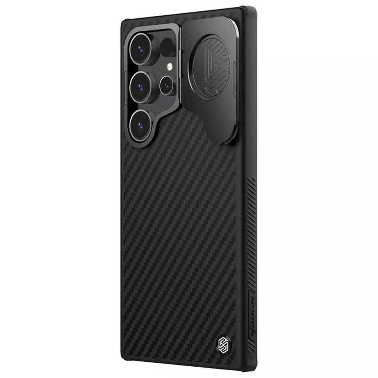 قاب مگنتی گوشی سامسونگ گلکسی اس 24 اولترا نیلکین CarboProp Magnetic MagSafe Aramid