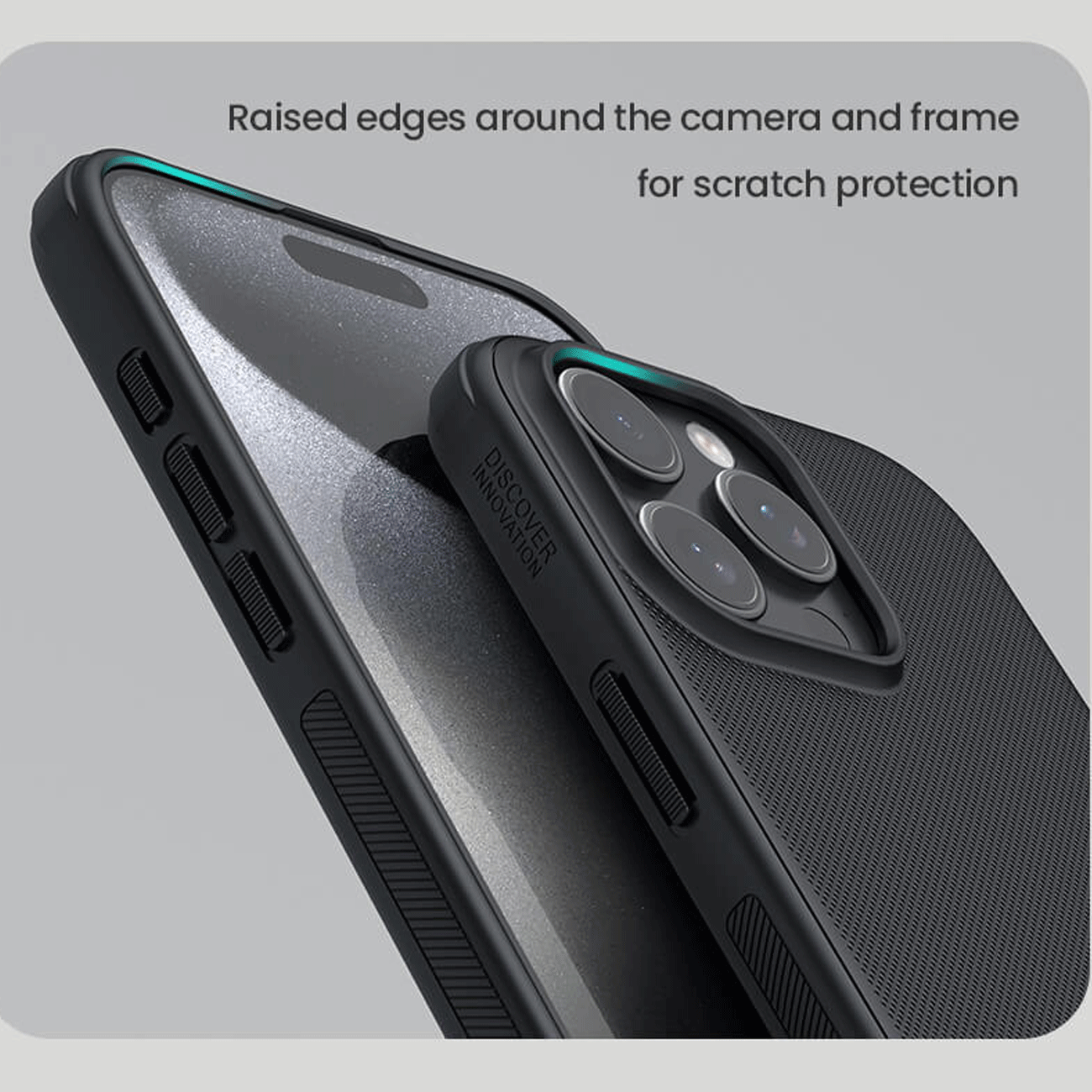 قاب محافظ گوشی آیفون 16 پرو نیلکین Super Frosted Shield Pro Matte