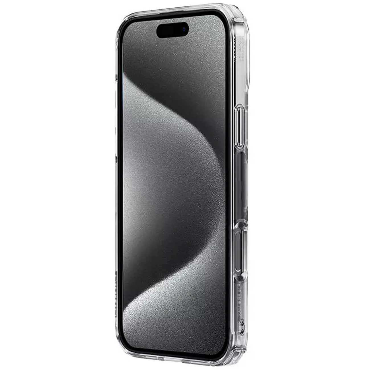قاب شفاف مگنتی گوشی آیفون 16 پرومکس نیلکین Nature TPU Pro Magnetic