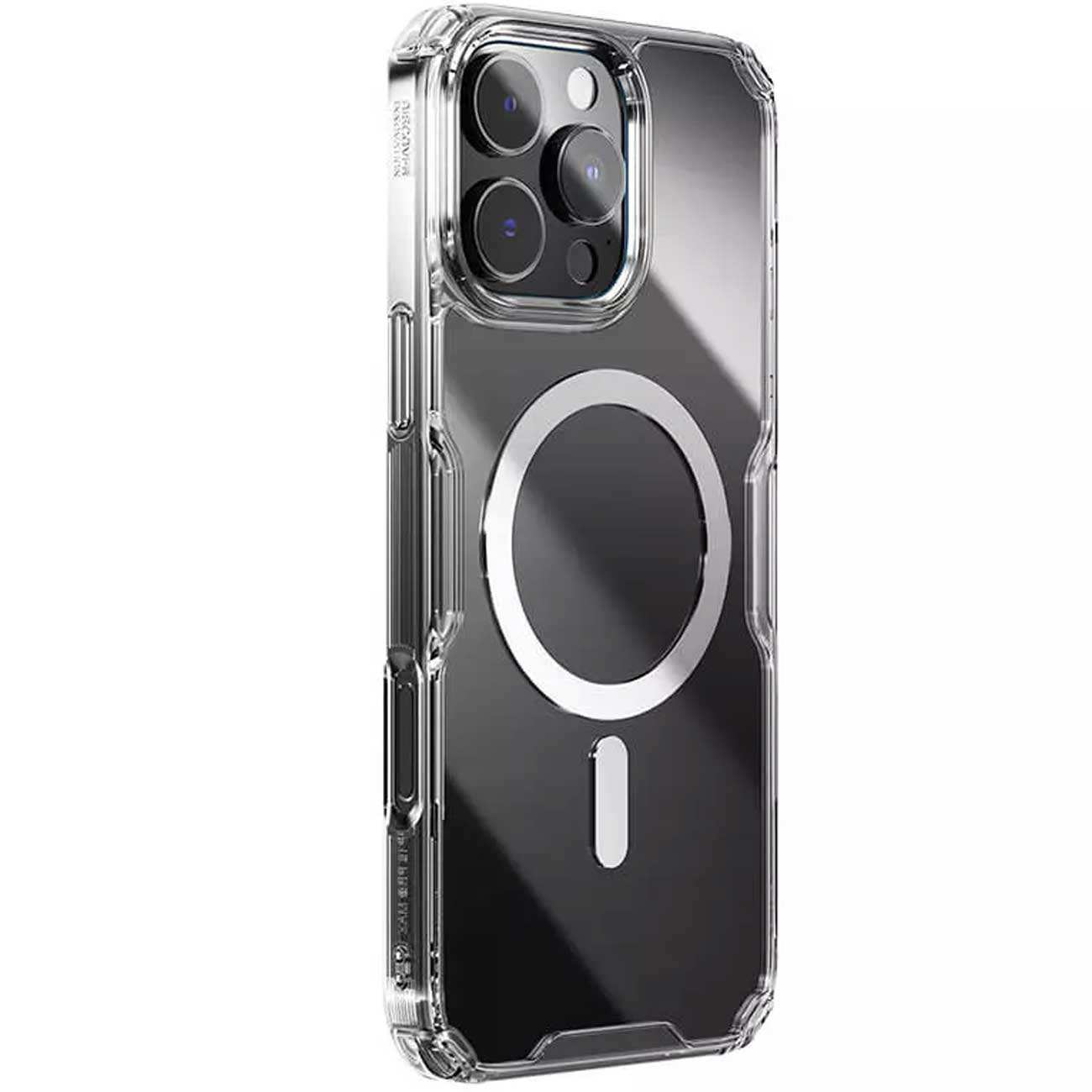 قاب شفاف مگنتی گوشی آیفون 16 پرومکس نیلکین Nature TPU Pro Magnetic