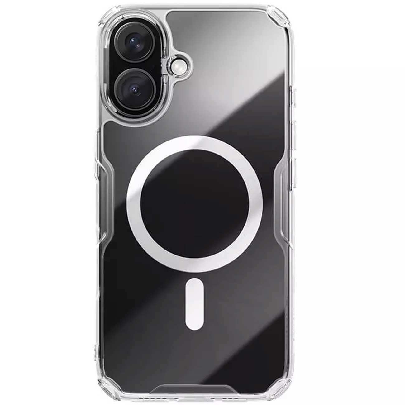 قاب مگنتی شفاف گوشی آیفون 16 نیلکین Nature TPU Pro Magnetic