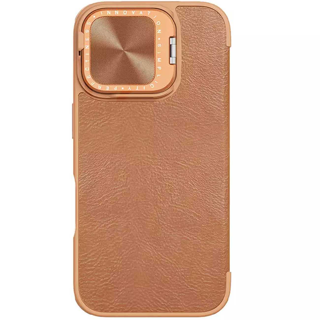 قاب کلاسوری چرمی آیفون 16 پرومکس نیلکین Qin Prop Leather