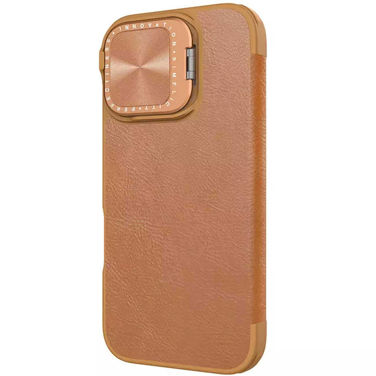 قاب کلاسوری چرمی آیفون 16 پرومکس نیلکین Qin Prop Leather