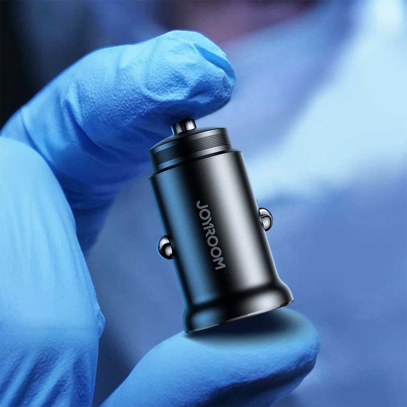 شارژر فندکی فست شارژ ماشین تایپ سی 30 وات جویروم JR-CCN05