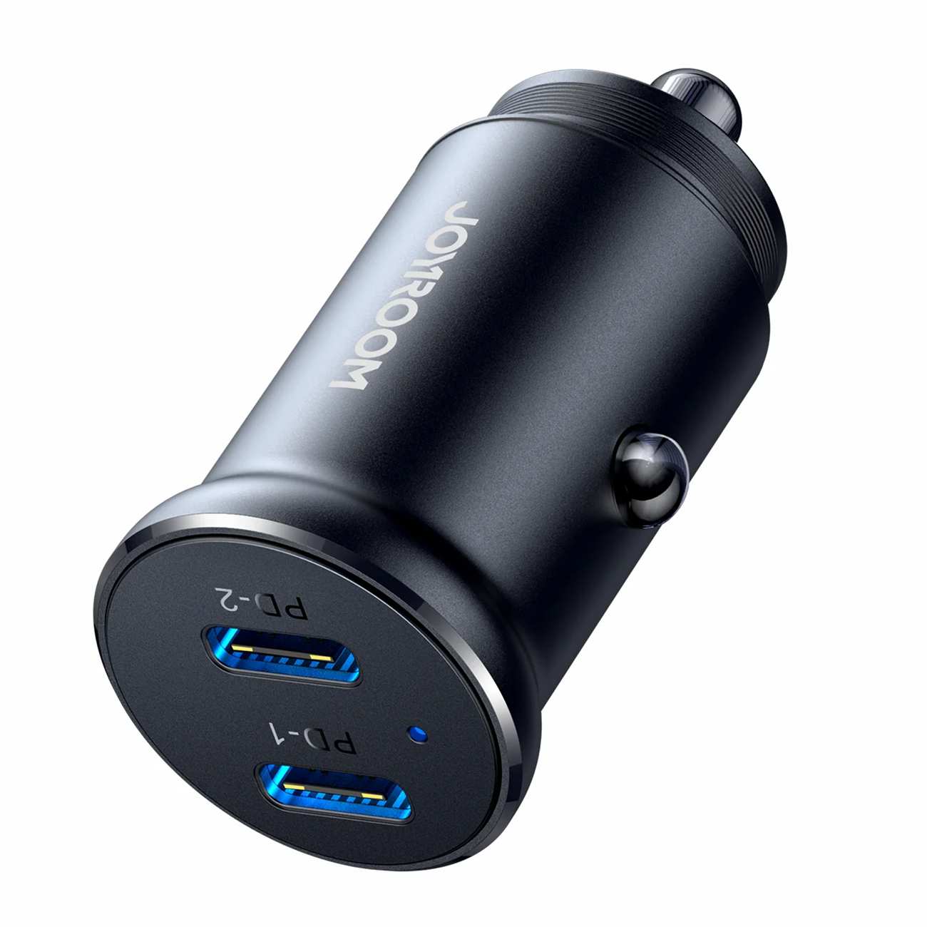 شارژر فندکی فست شارژ ماشین تایپ سی 30 وات جویروم JR-CCN06