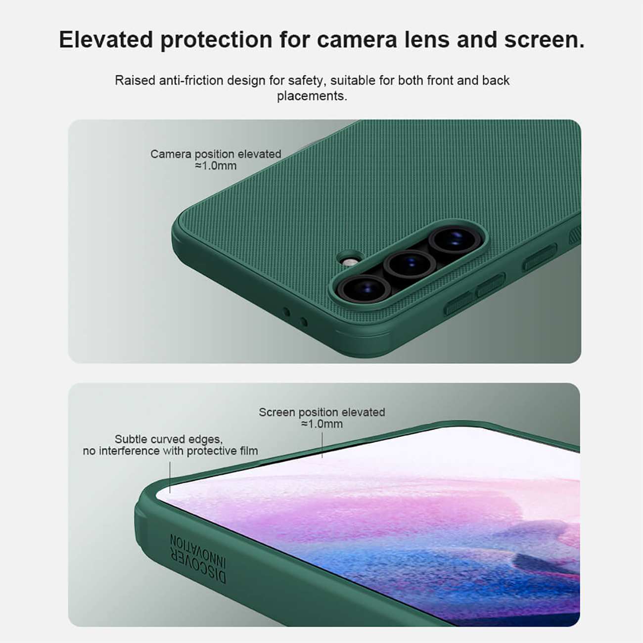 قاب محافظ گوشی سامسونگ گلکسی اس 24 اف ای نیلکین Super Frosted Shield Pro Matte