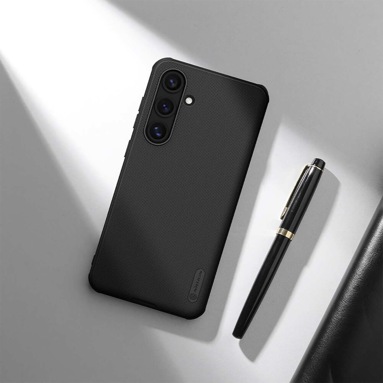 قاب محافظ گوشی سامسونگ گلکسی اس 24 اف ای نیلکین Super Frosted Shield Pro Matte