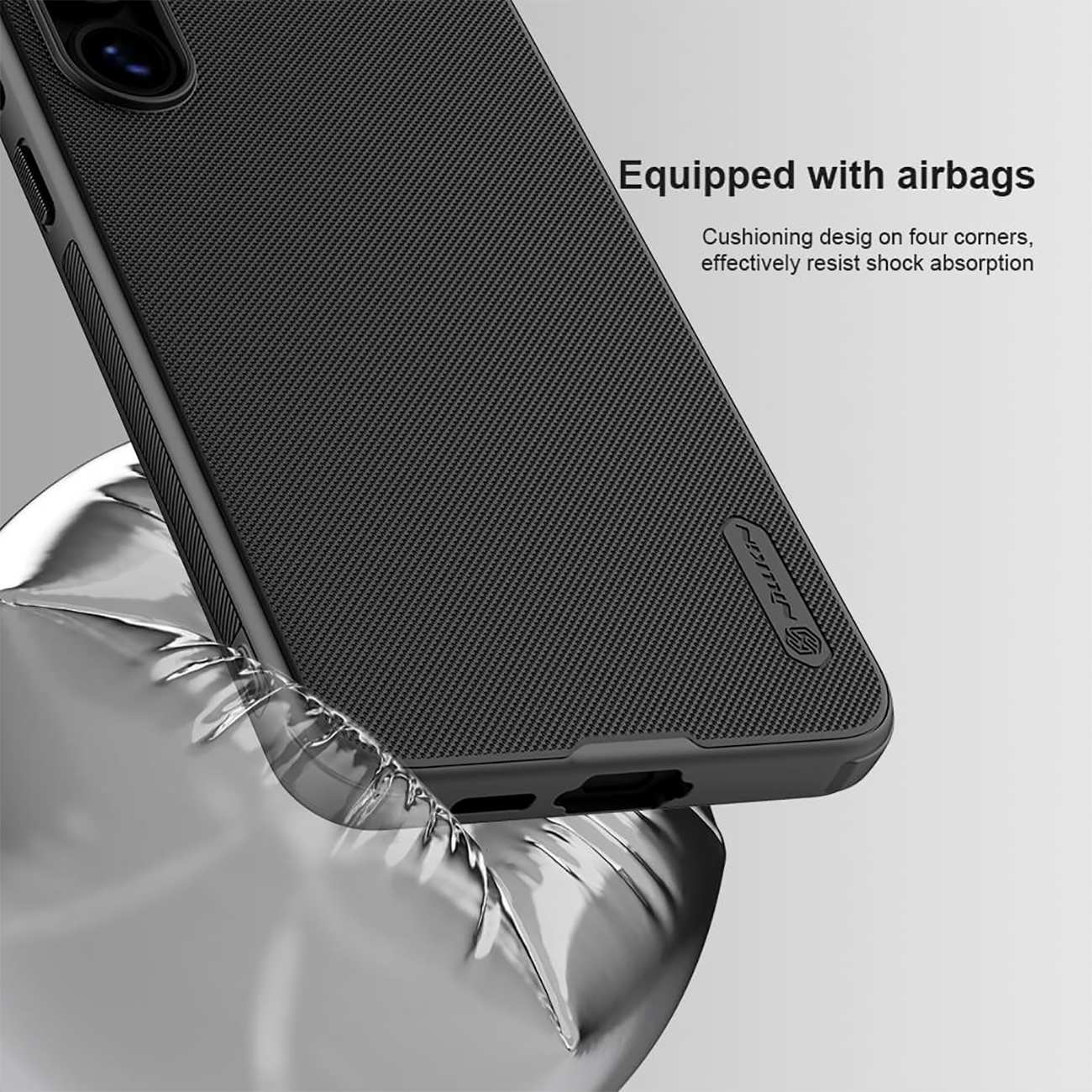 قاب محافظ گوشی سامسونگ گلکسی اس 24 اف ای نیلکین Super Frosted Shield Pro Matte