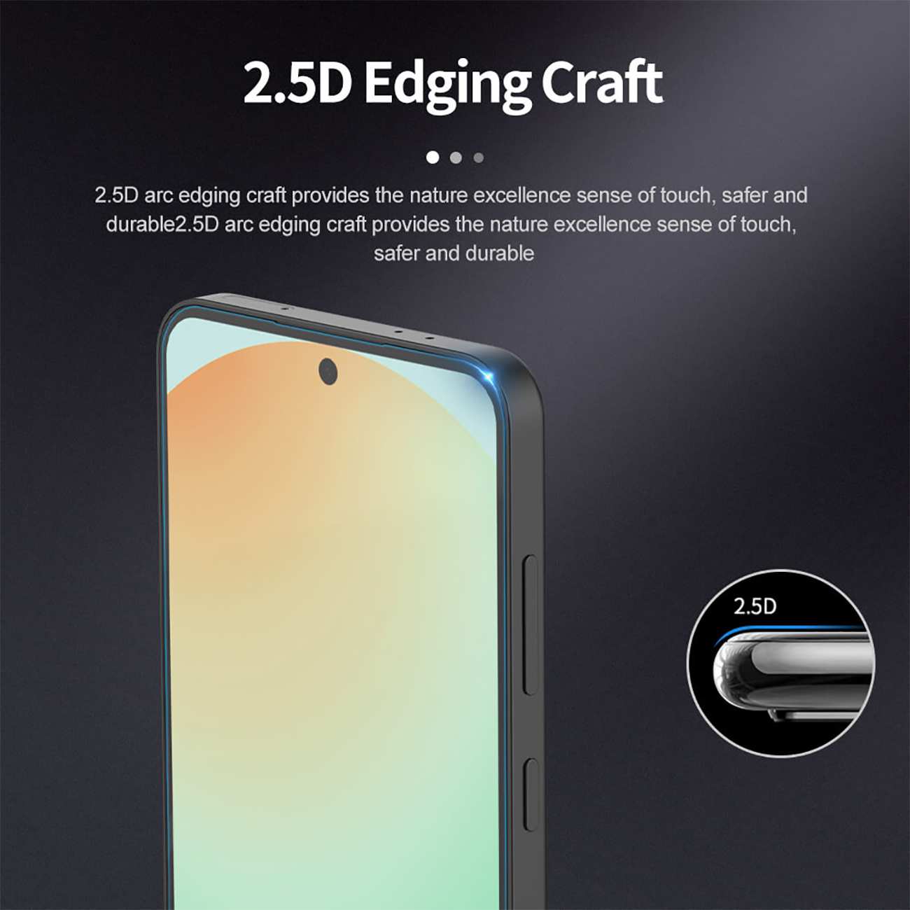 گلس گوشی سامسونگ گلکسی اس 24 اف ای نیلکین Amazing H+ Pro tempered