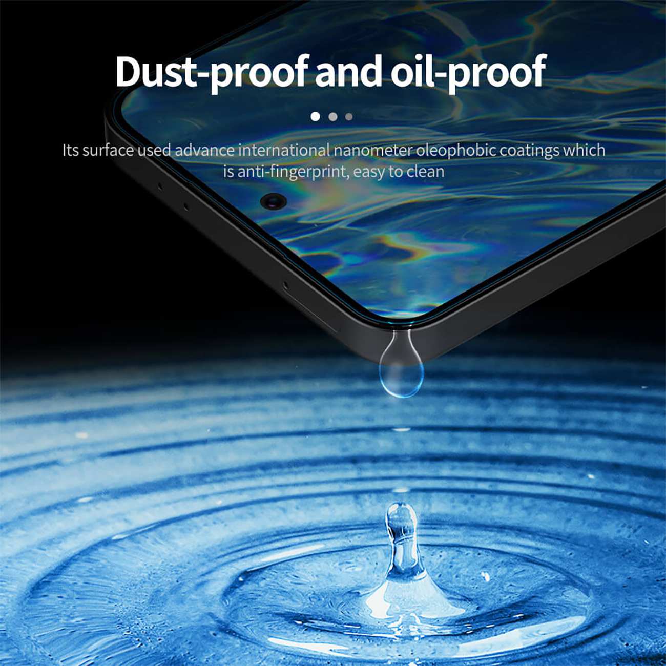 گلس گوشی سامسونگ گلکسی اس 24 اف ای نیلکین Amazing H+ Pro tempered