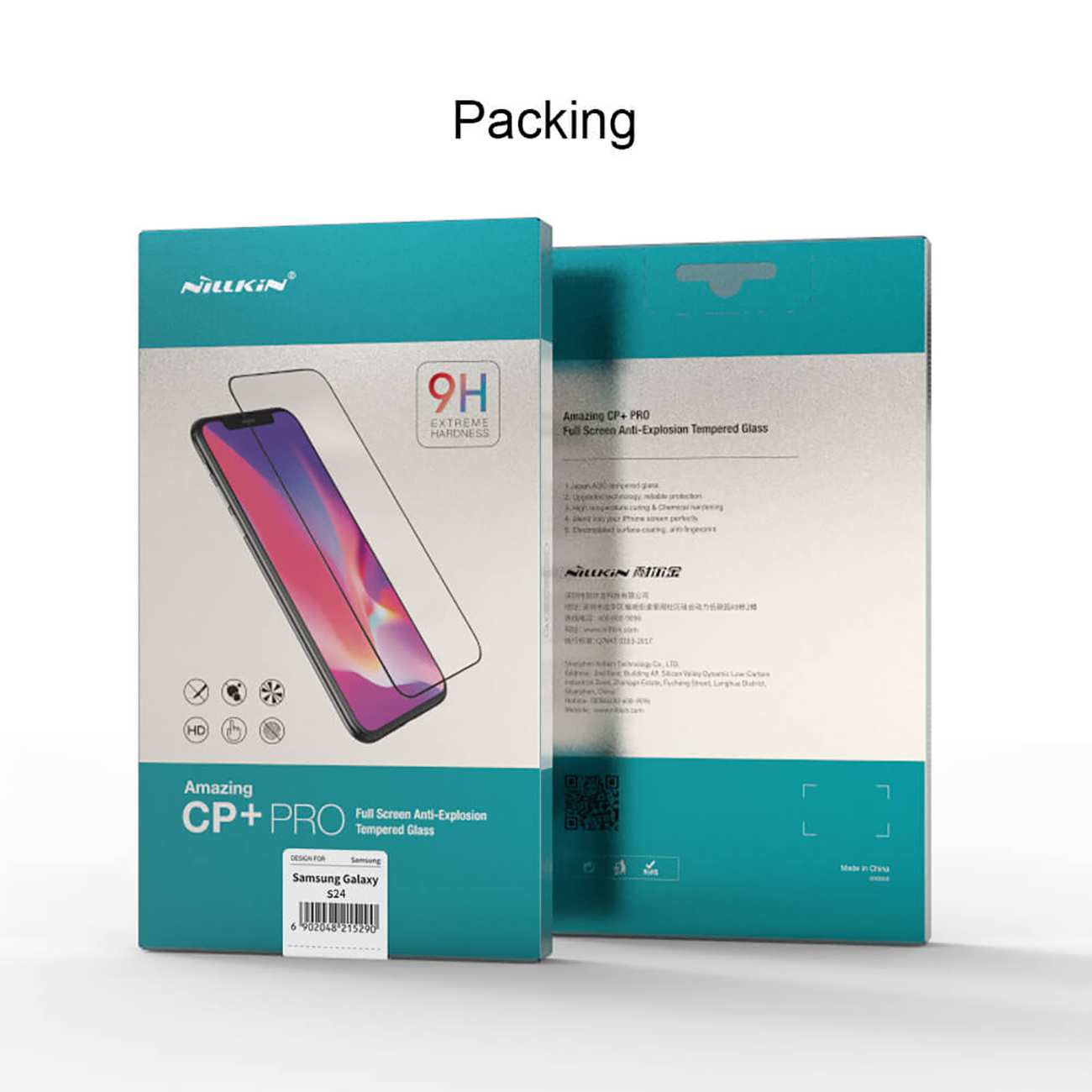 گلس گوشی سامسونگ گلکسی اس 24 اف ای نیلکین Amazing CP+ Pro