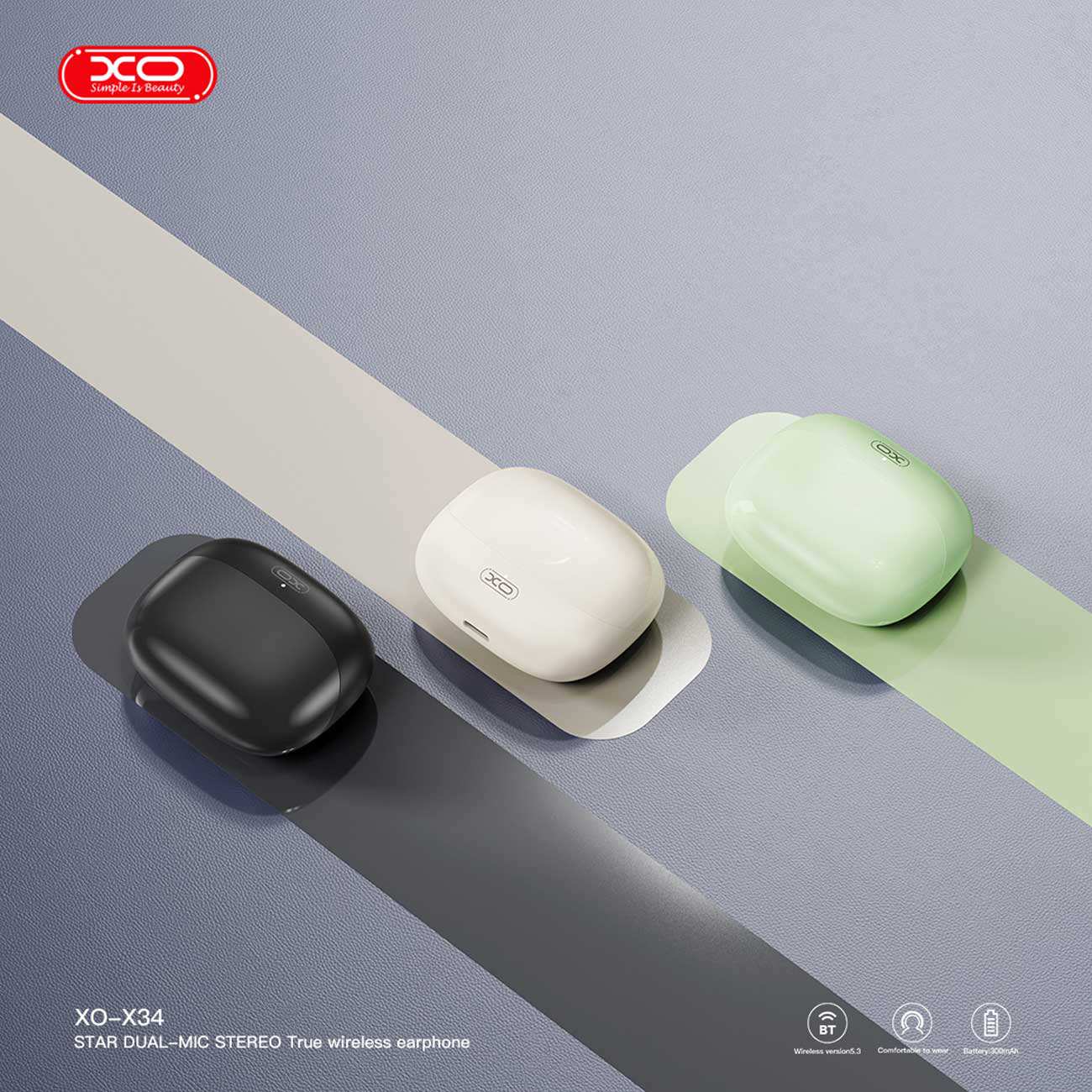 هندزفری بلوتوثی 5.3 ایکس او X34