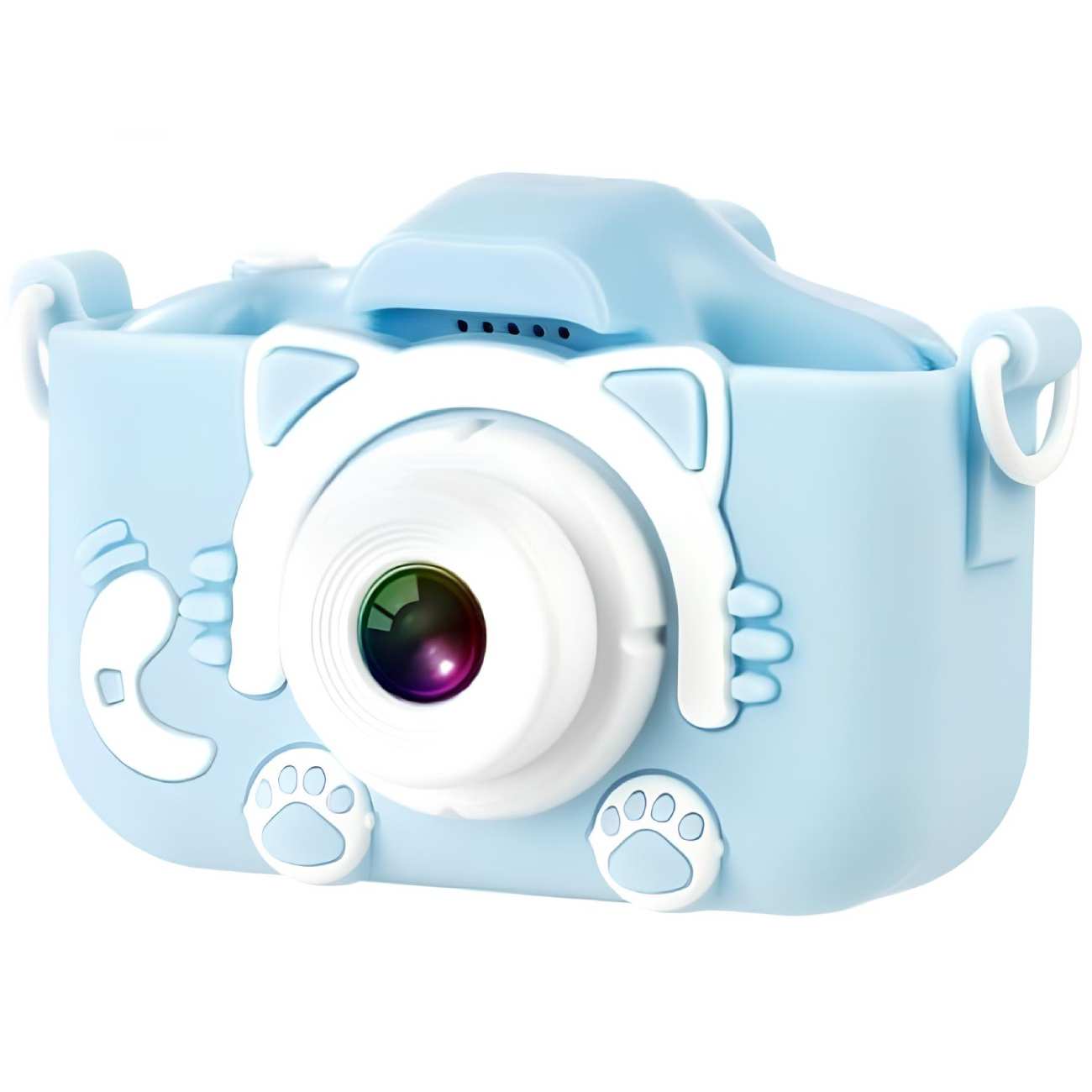 دوربین عکاسی و فیلم برداری کودکانه فانتزی با لنز دوگانه ایکس او XJ01