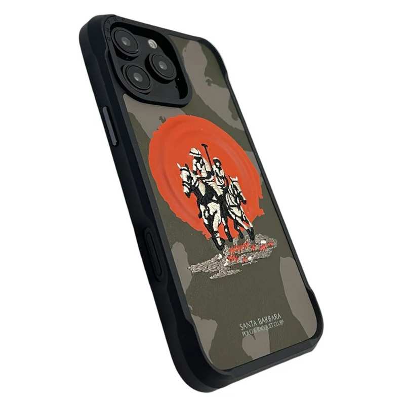 قاب گوشی آیفون 16 پرومکس سانتا باربارا پولو راکت کلاب SB-IP16SPVGL-P6.9BLK