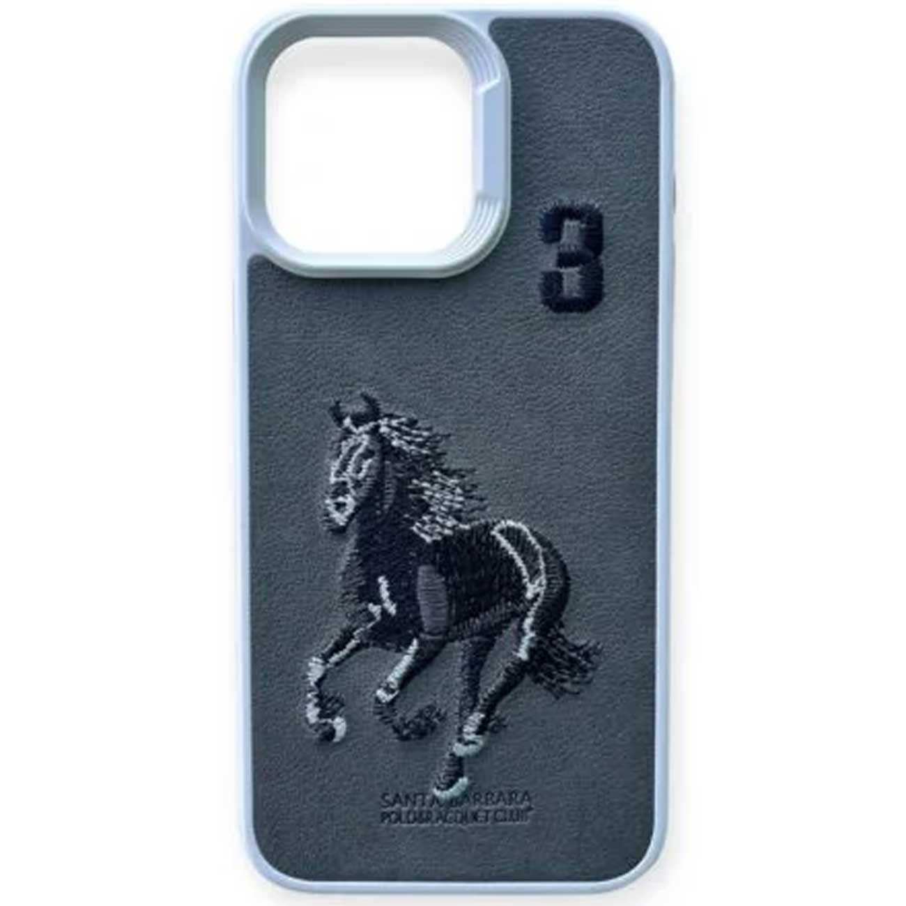 قاب گوشی آیفون 16 پرومکس سانتا باربارا پولو راکت کلاب SB-IP16SPBOR-P6.9GRY