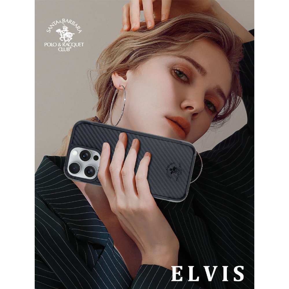 قاب گوشی آیفون 16 پرومکس سانتا باربارا پولو راکت کلاب SB-IP16SPELV-P6.9BLK