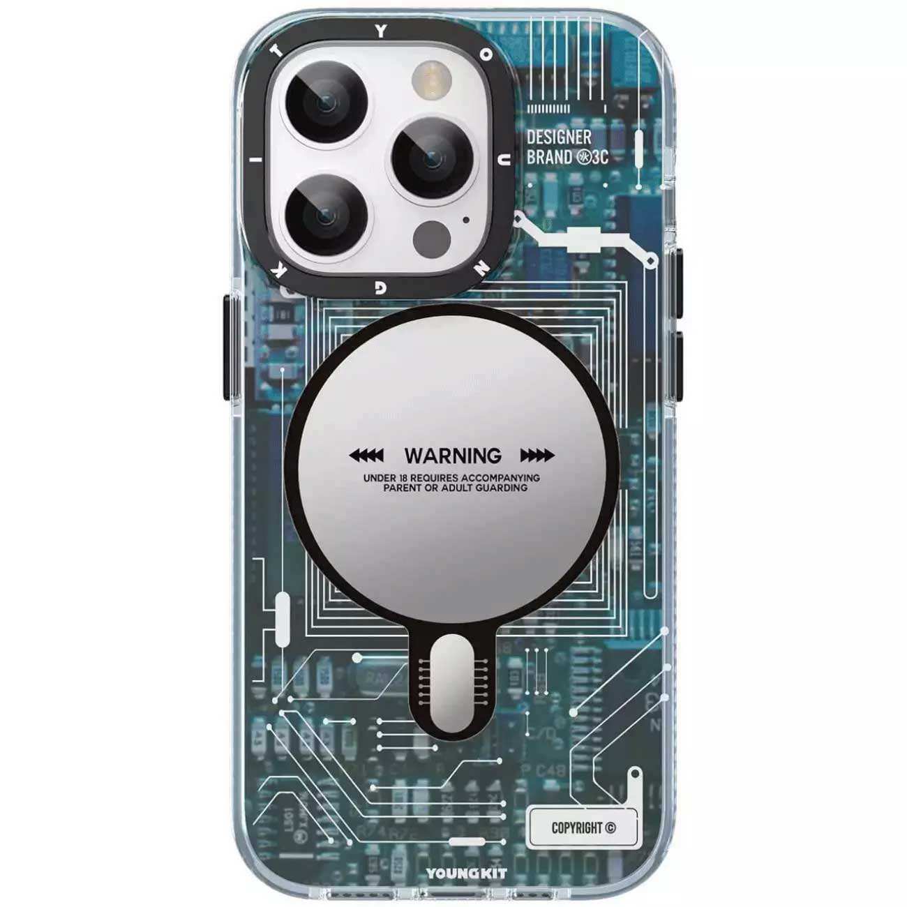 قاب مگنتی گوشی آیفون 16 پرو یانگ کیت CX018