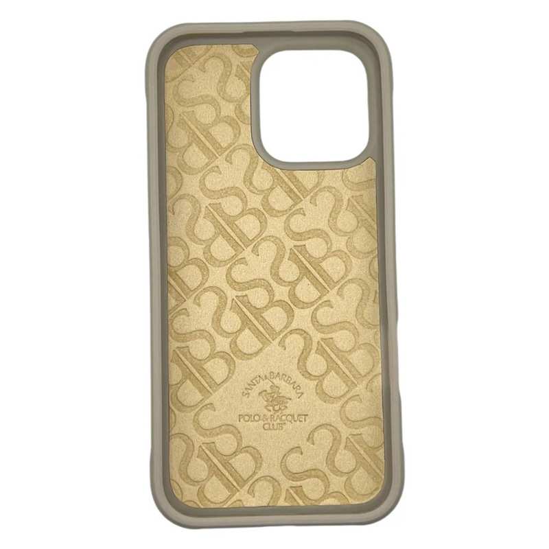 قاب گوشی آیفون 16 پرو سانتا باربارا پولو راکت کلاب SB-IP16SPVGL-P6.3BEG
