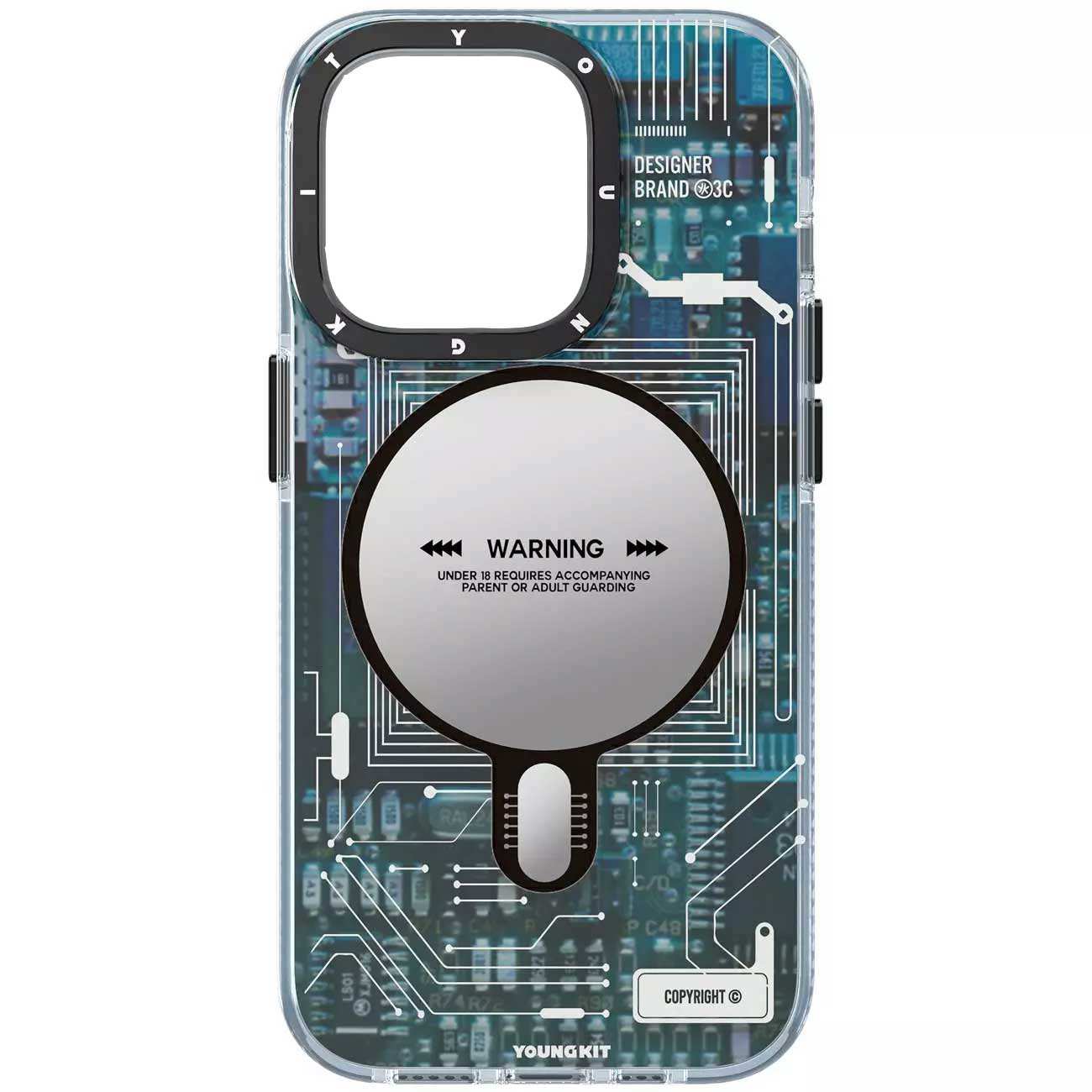 قاب مگنتی گوشی آیفون 16 پرومکس یانگکیت CX018