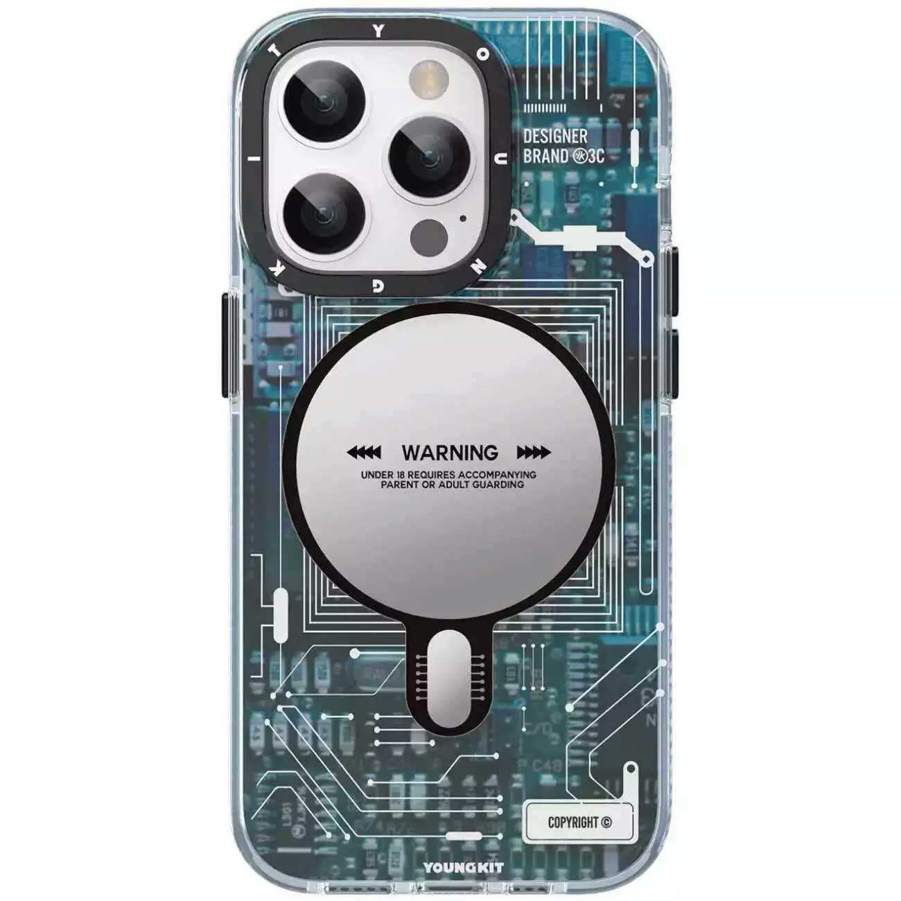 قاب مگنتی گوشی آیفون 16 پرومکس یانگکیت CX018