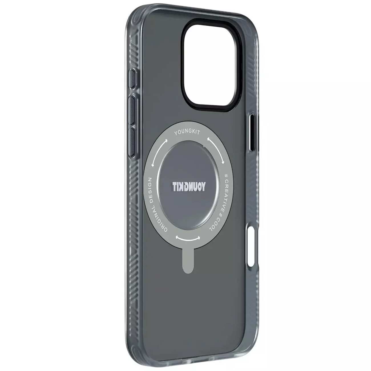 قاب مگنتی گوشی آیفون 16 پرو و استند رومیزی یانگ کیت KJzhj004