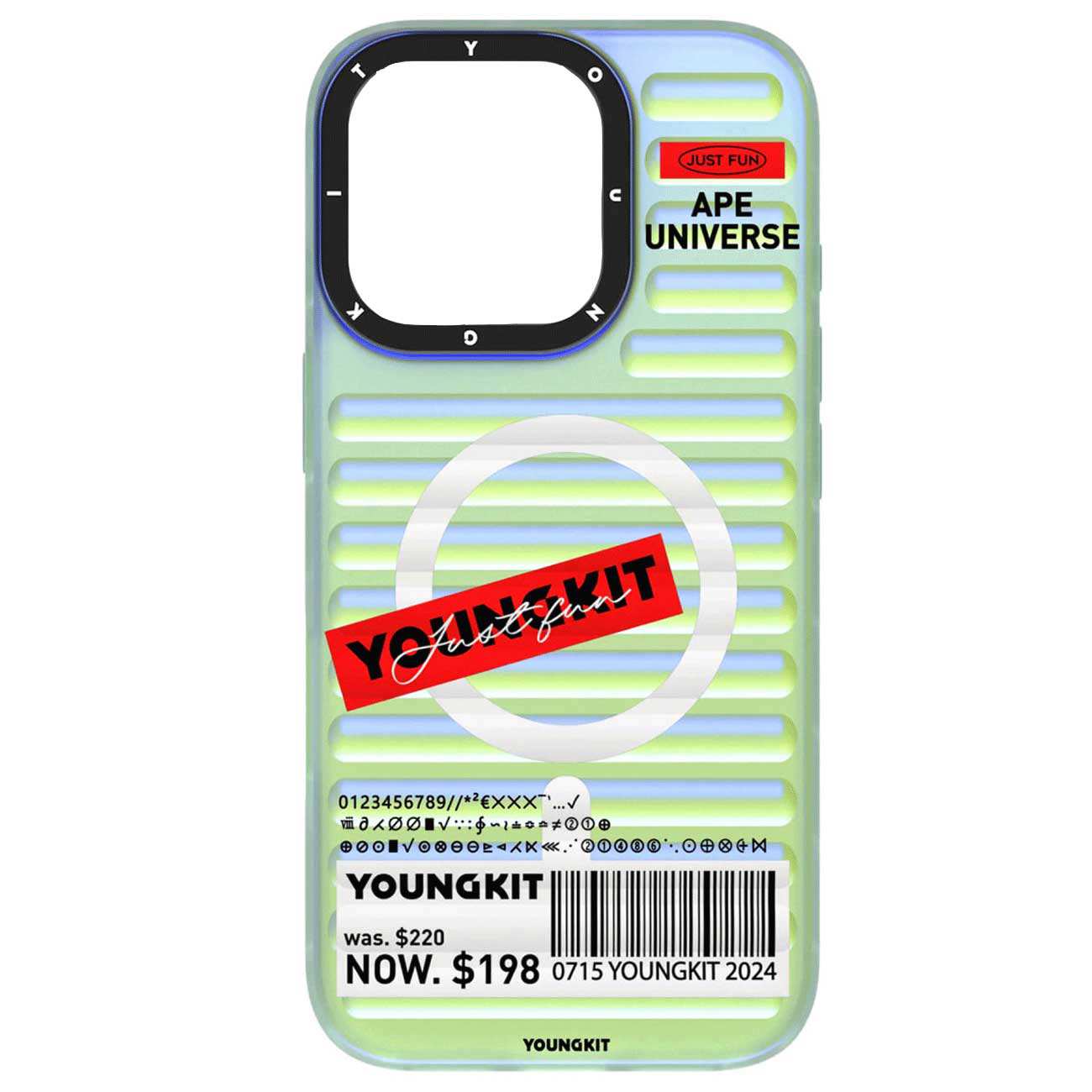 قاب محافظ گوشی آیفون 16 پرومکس یانگ کیت BSLcx-003