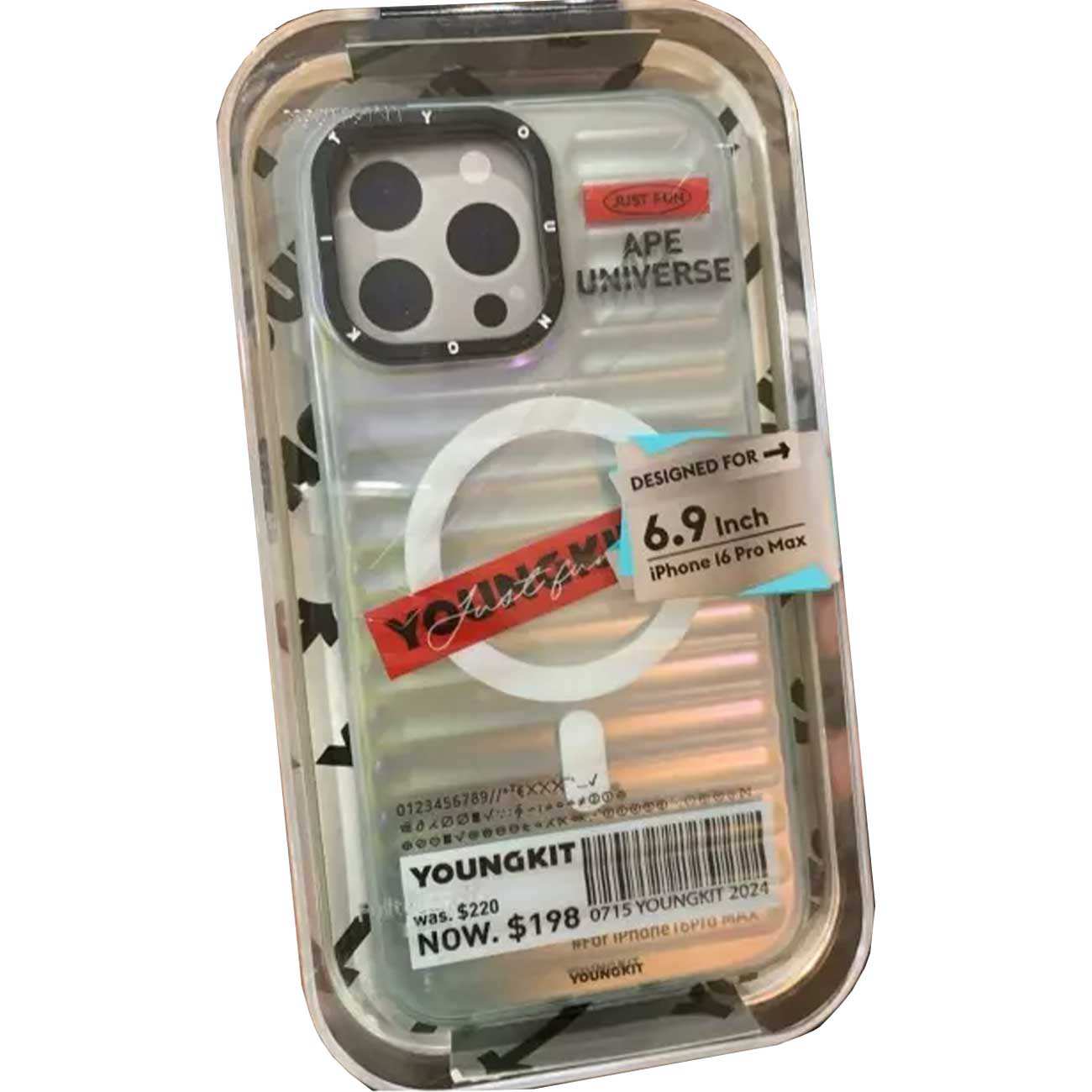 قاب محافظ گوشی آیفون 16 پرومکس یانگ کیت BSLcx-003